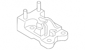 Automatic transmission bracket Ford Fiesta 11-19