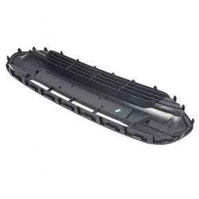 Radiator grille Ford Transit Connect MK2 13-18 black no lower part, tears, cracks, broken fasteners, dented