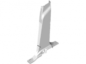 Lower right center pillar trim for Ford Transit Connect MK2 13-18