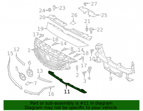 TV cover mount Mazda 6 13-21 metal
