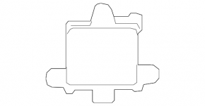 Blind Spot Sensor BSM Right Mazda 6 17-21