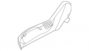 Heated passenger seat backrest for Ford Explorer 21-25