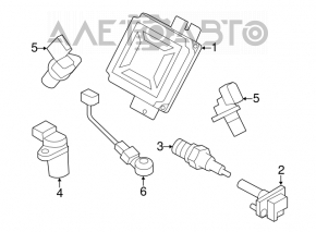 Ignition coil Subaru Forester 08-10 SH