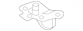 Headlight mount lower left Infiniti Q50 14-24