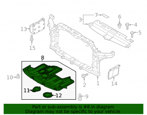 Engine protection Kia Soul 14-19