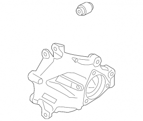 Rear left axle Volvo XC40 19-25 AWD