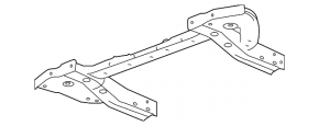 Front subframe assembly Chevrolet Bolt 17 - rusty