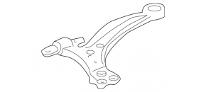 Lower control arm, front right, Toyota Sienna 11-20