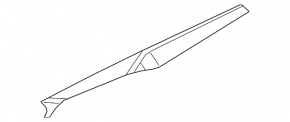A set of interior trims for the Audi A6 C8 19-21 in dark wood grain, texture, scratches, broken guide