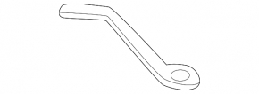 Bracket for underbody protection rear left BMW X3 G01 18-