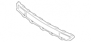 Toyota Sienna 04-10 front bumper lower grille