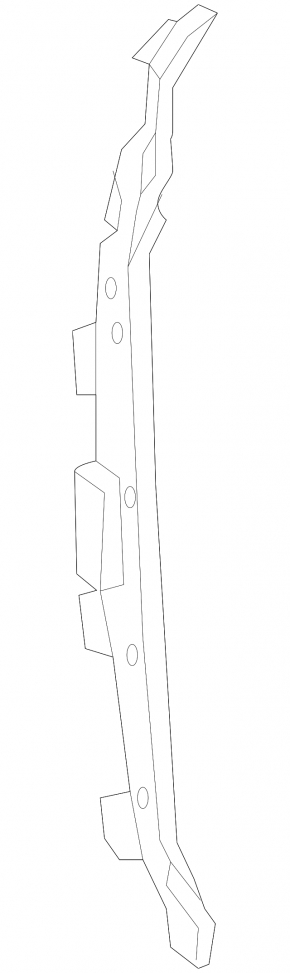 Wing seal door-wing left Lexus ES300h ES350 13-18