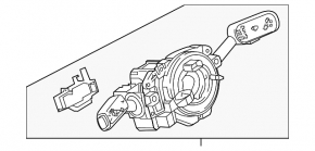 Steering wheel cable VW Tiguan 18-21