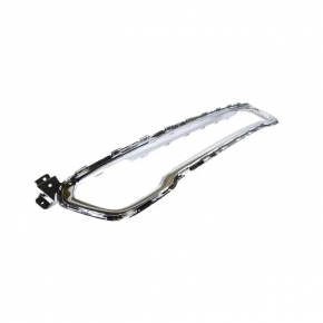 Jeep Cherokee KL 14-18 Front Bumper Lower Grille Frame Chrome AVTM
