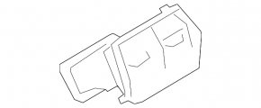 Center console air vent (2nd row) Audi Q3 83A 19-25