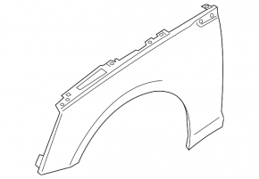 Front left wing Audi A5 F5 17-