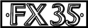 Emblem inscription FX35 Infiniti FX35 FX45 03-08