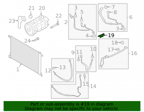 Porsche Cayenne 19-23 3.0T Air Conditioning Valve