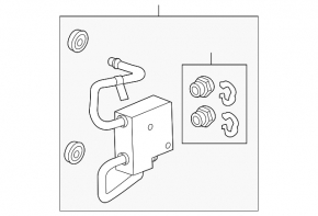 Chevrolet Volt 11-15 Automatic Transmission Cooling Rotary Valve