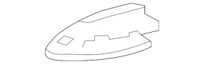 Antenna fin Infiniti Q50 14-20