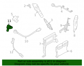 Camshaft Position Sensor Kia Sorento 10-15 3.3