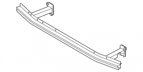 Lower front bumper reinforcement for the Audi E-Tron 19-23