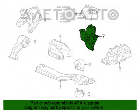 Engine Mount Bracket Front Left Dodge Journey 11-19 3.6