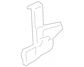 TV bracket left Toyota Camry v40 07-11 Japan built
