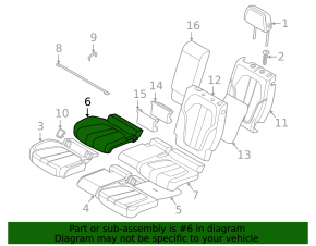 Rear row of seats 2 row right BMW X7 G07 19-22 electric, heated, leather, Canberra-beige, Comfort