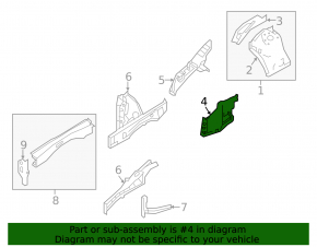 Engine protection side left Infiniti JX35 QX60 15-