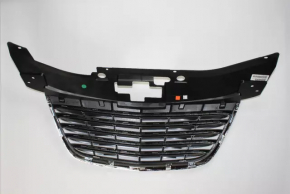 Grille grill Chrysler 200 11-14 gray with chrome