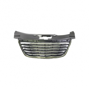 Grille grill Chrysler 200 11-14 gray with chrome