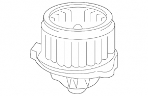 Lexus ES300 ES330 heater fan motor