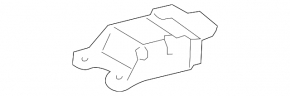 SRS airbag module airbag computer Lexus CT200h 11-14