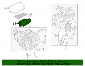 Air intake heater Porsche Macan 15-