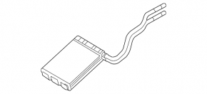 Mazda3 MPS 09-13 Heater Radiator