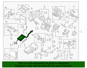 Mazda3 MPS 09-13 Heater Radiator