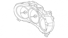 Instrument cluster Mazda CX-5 19-20 9k