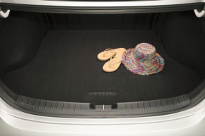 Trunk mat Kia Forte 19-24 4d cloth black