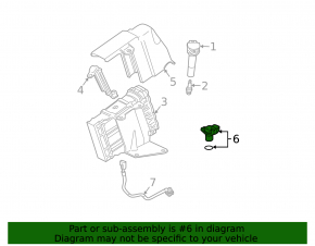 Camshaft position sensor Mitsubishi Galant 03-13 2.4, 3.8