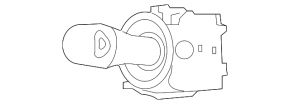 Steering column switch left Buick Encore 13-16