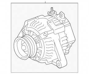 Generator Toyota Highlander 14-19 2.7