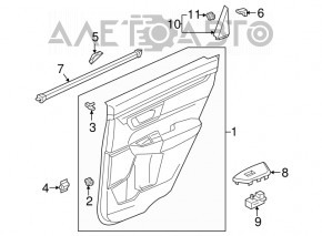 Rear left window lift control Honda CRV 17-22