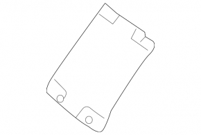 Front mudguard hatch left BMW X3 G01 18-