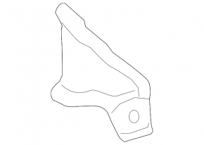 Left front fender apron bracket for Toyota Highlander 2007