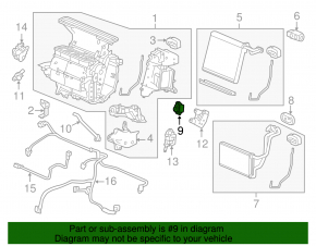 Resistor Honda CRV 12-16
