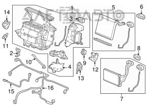 Resistor Honda CRV 12-16