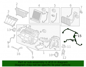 Acura ILX 13-16 Heater Wiring