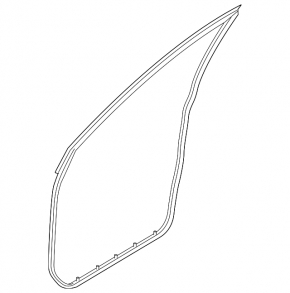 Nissan Murano z52 15-24 front right door seal