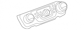 Climate control control Chevrolet Impala 14-20